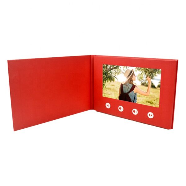 7 inch hard cover video brochure card - Image 3