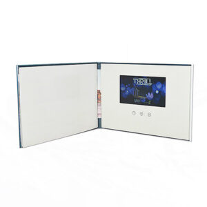 younger 4.3 inch hard cover video brochure