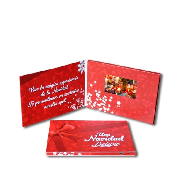 4.3 inch soft cover video brochure - Image 1