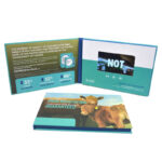 5 inch hard cover video brochure - Image 5