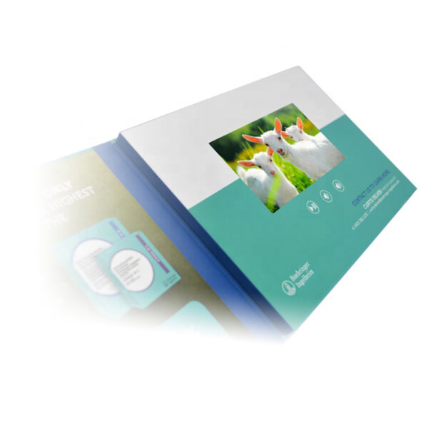 5 inch hard cover video brochure - Image 6