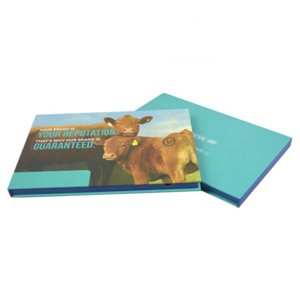 5 inch hard cover video brochure - Image 7