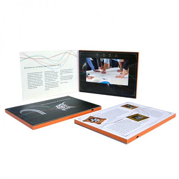 7 inch soft cover video brochure card - Image 2