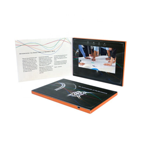 7 inch soft cover video brochure card - Image 3