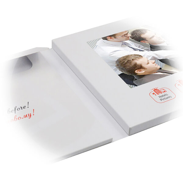 7 inch soft cover video brochure card - Image 7