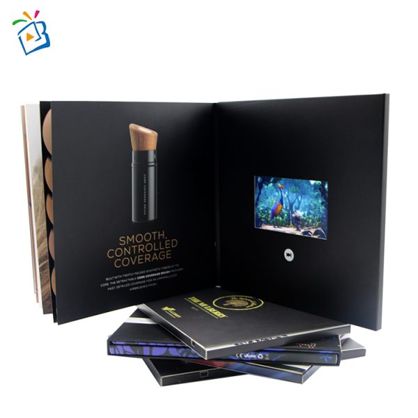 A5 size 5 inch soft cover lcd video book - Image 3