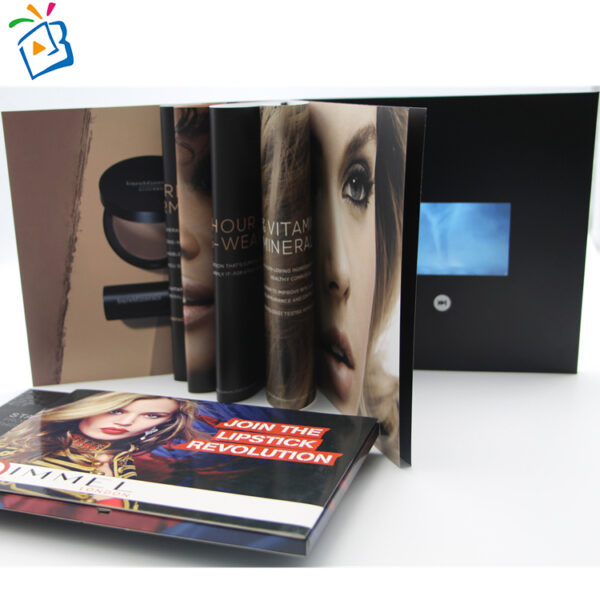 A5 size 5 inch soft cover lcd video book - Image 2