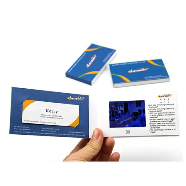 2.4 inch video name card - Image 1