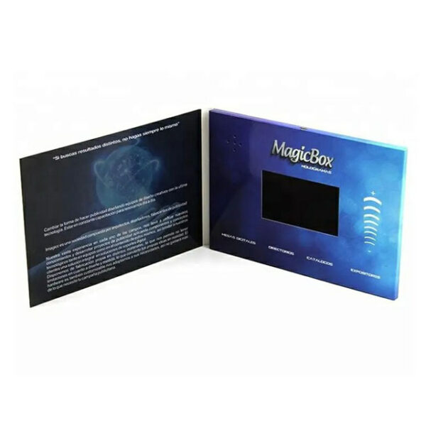 4.3 inch video brochure card with LCD HD Screen for advertising - Image 1