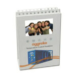 Customized 5 inch video stand holder POP display desk calendar - Image 3