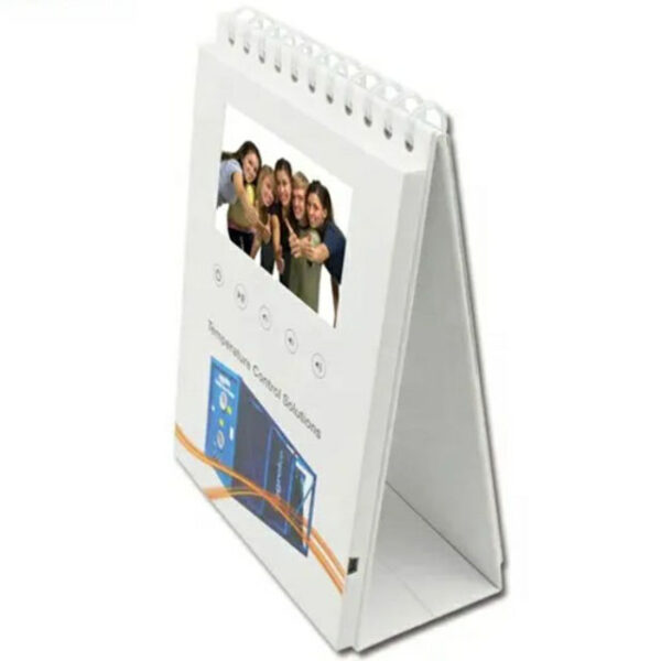 Customized 5 inch video stand holder POP display desk calendar - Image 6