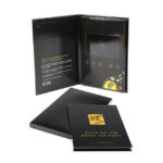 wholesale 5 inch screen video brochure with box as gift for party