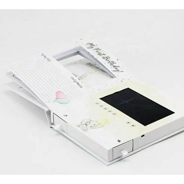 7 inch IPS screen video brochure for baby memory album - Image 4