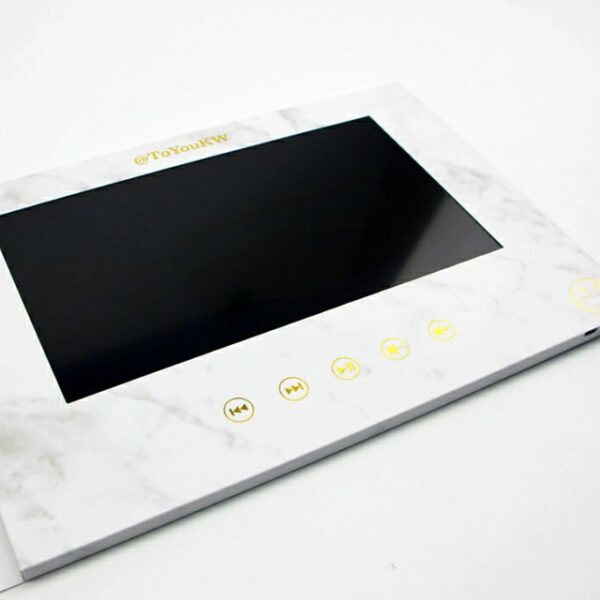 Wholesale A5 size 7 inch HD screen video brochure for party - Image 4
