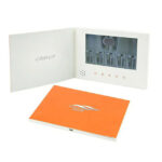 Custom A5 size 7 inch IPS screen video brochure for marketing