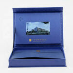 Custom printed unique magnetic blue 5 inch digital LCD screen gift video box - Image 4