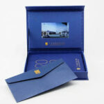 Custom printed unique magnetic blue 5 inch digital LCD screen gift video box - Image 6