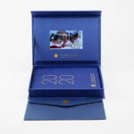 Custom printed unique magnetic blue 5 inch digital LCD screen gift video box - Image 7