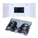 Double opening and closing 4.3 inch HD screen video brochure book
