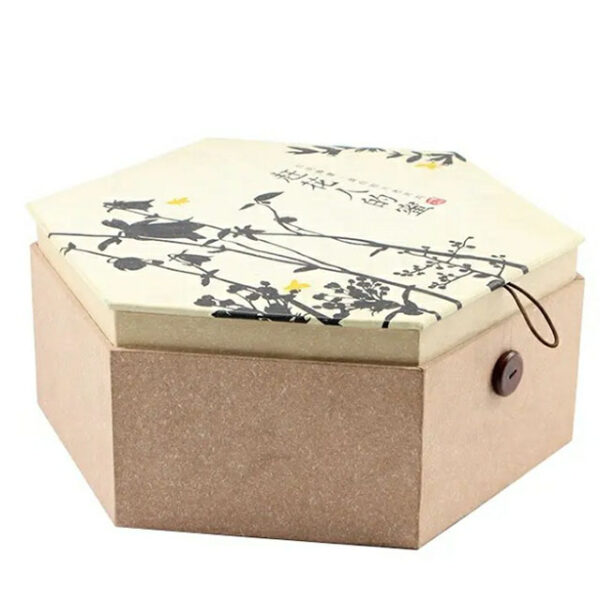 Hexagon 7 inch LCD display gift box video packaging box - Image 3