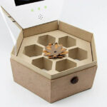 Hexagon 7 inch LCD display gift box video packaging box - Image 5