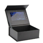 Wholesale black 7 inch IPS screen video box for wedding