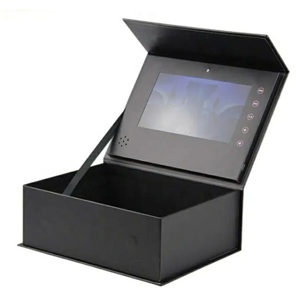 Wholesale black 7 inch IPS screen video box for wedding - Image 5