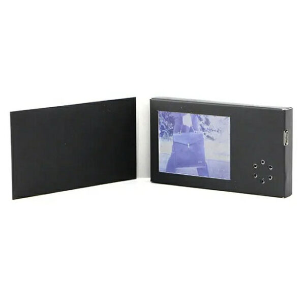 custom 2.4 inch video greeting name card - Image 1