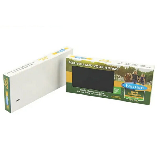 Custom 2.8 inch colorful video name card - Image 3