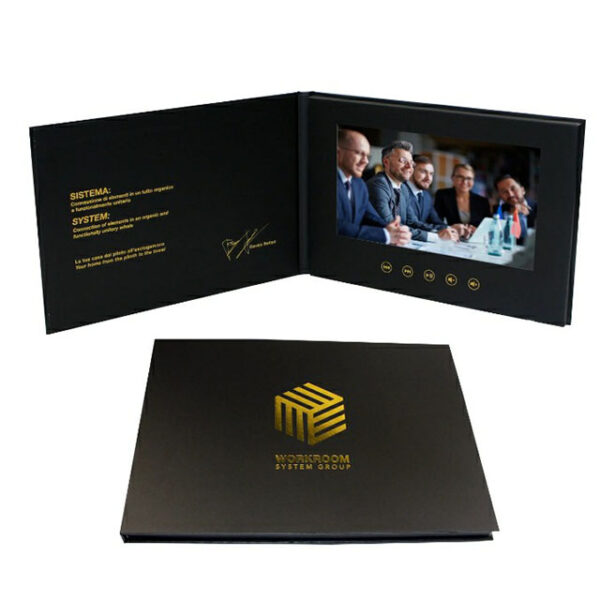 custom 7 inch IPS screen business invitation greeting card for marketing gift - Image 1