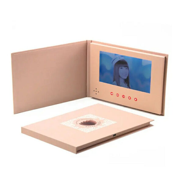 custom different color 7 inch IPS screen video brochure card for advertisement - Image 1