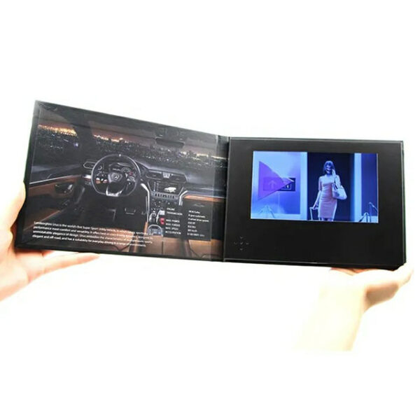 New arrival soft cover 7 inch screen video brochure for car advertising - Image 4