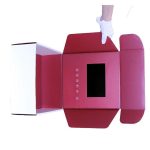 Special design HD screen red and white color video gift box  for party - Image 5